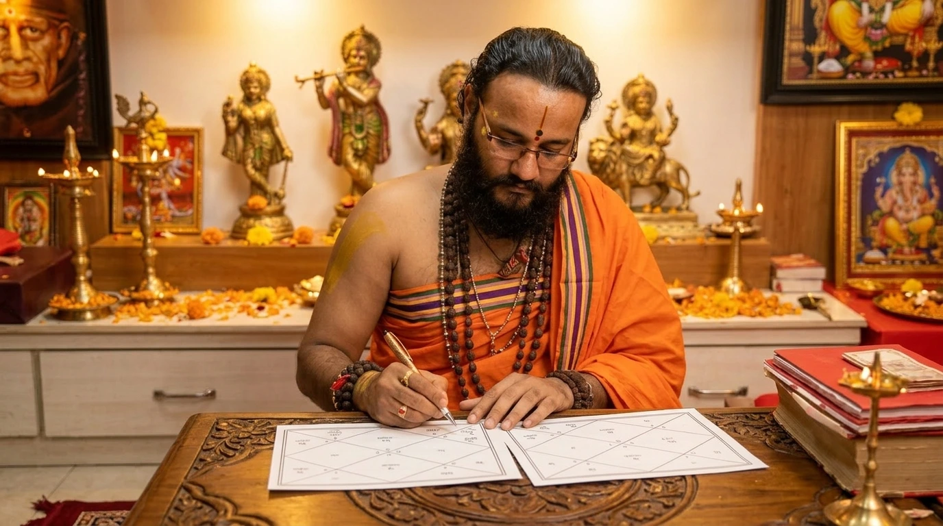 Pandit DS Acharya Sidhanti – best astrologer in Jayanagar Bangalore for marriage and Kundli matching