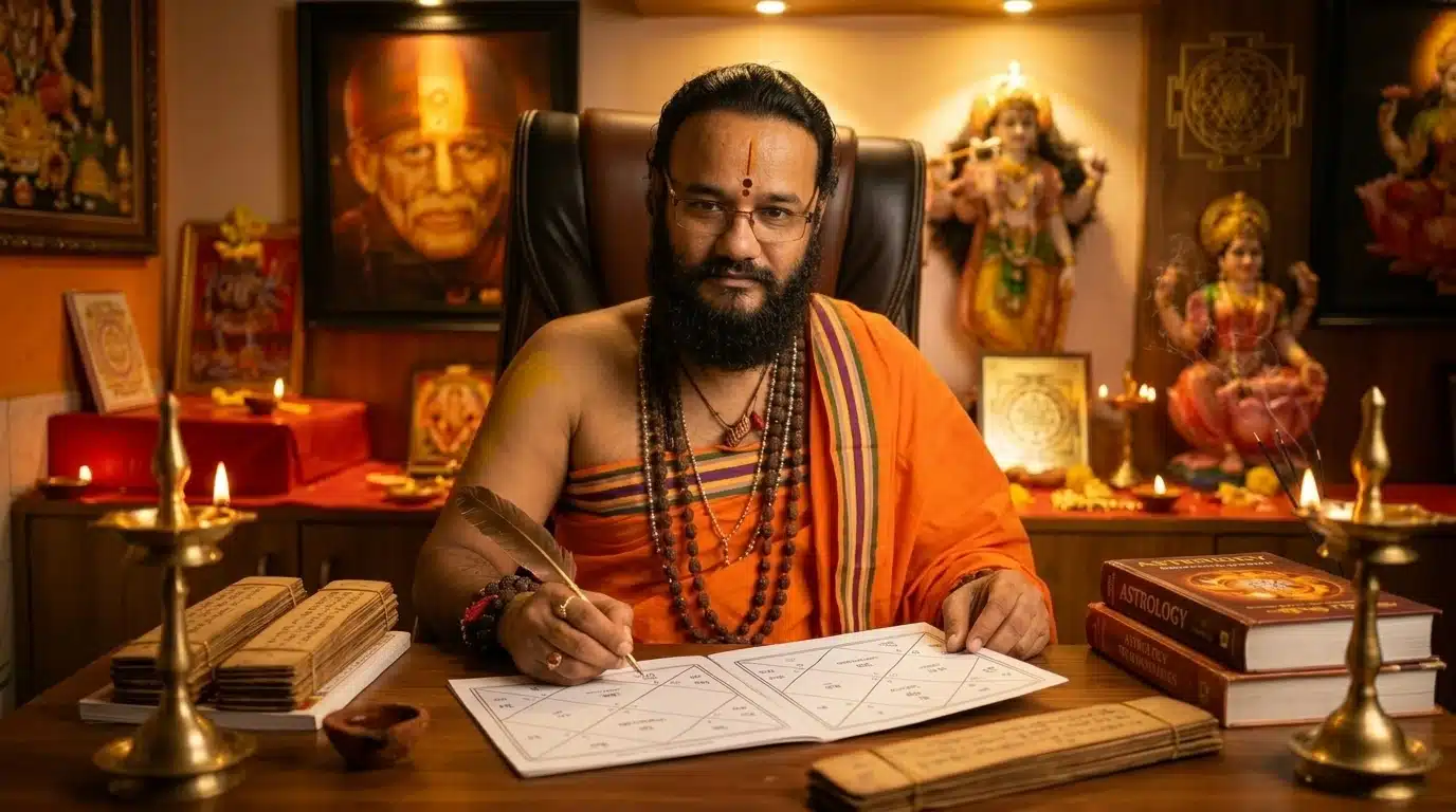 Best astrologer in Jayanagar – Pandit DS Acharya Sidhanti, renowned for Kundli matching and marriage guidance
