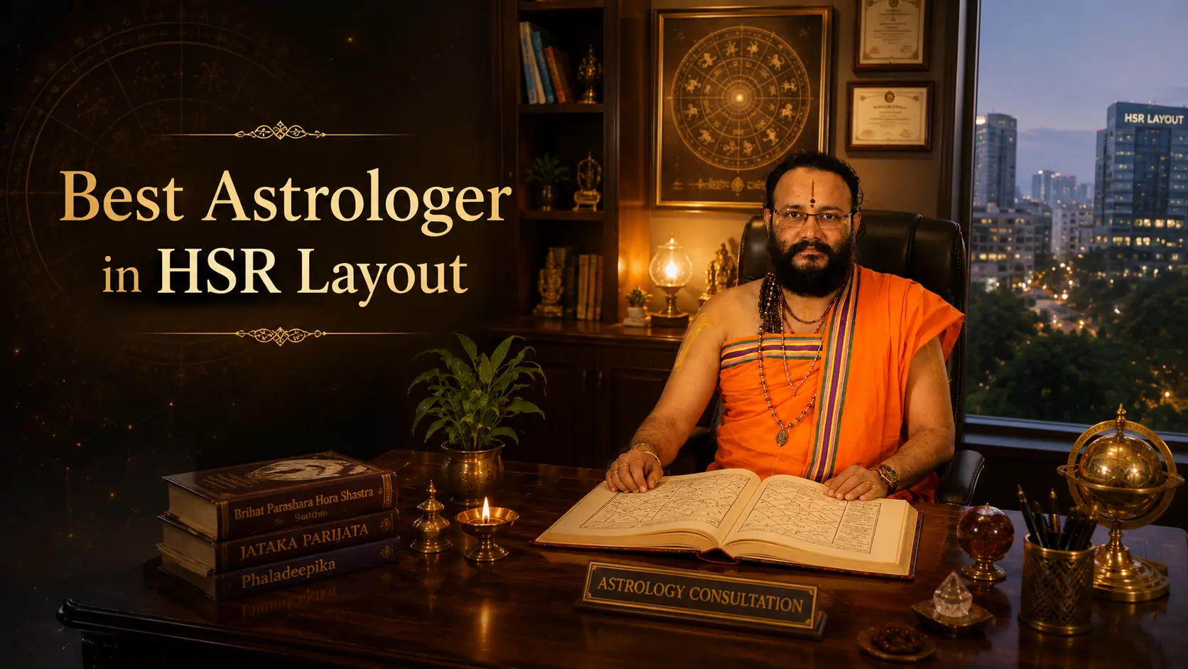 Best astrologer in HSR Layout Bangalore - Pandit DS Acharya Sidhanti consultation