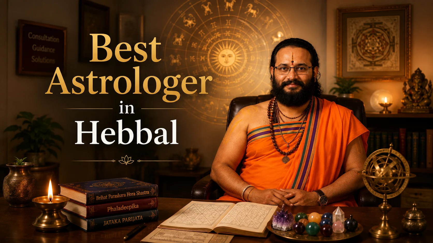 Best astrologer in Hebbal Bangalore - Pandit DS Acharya Sidhanti consultation