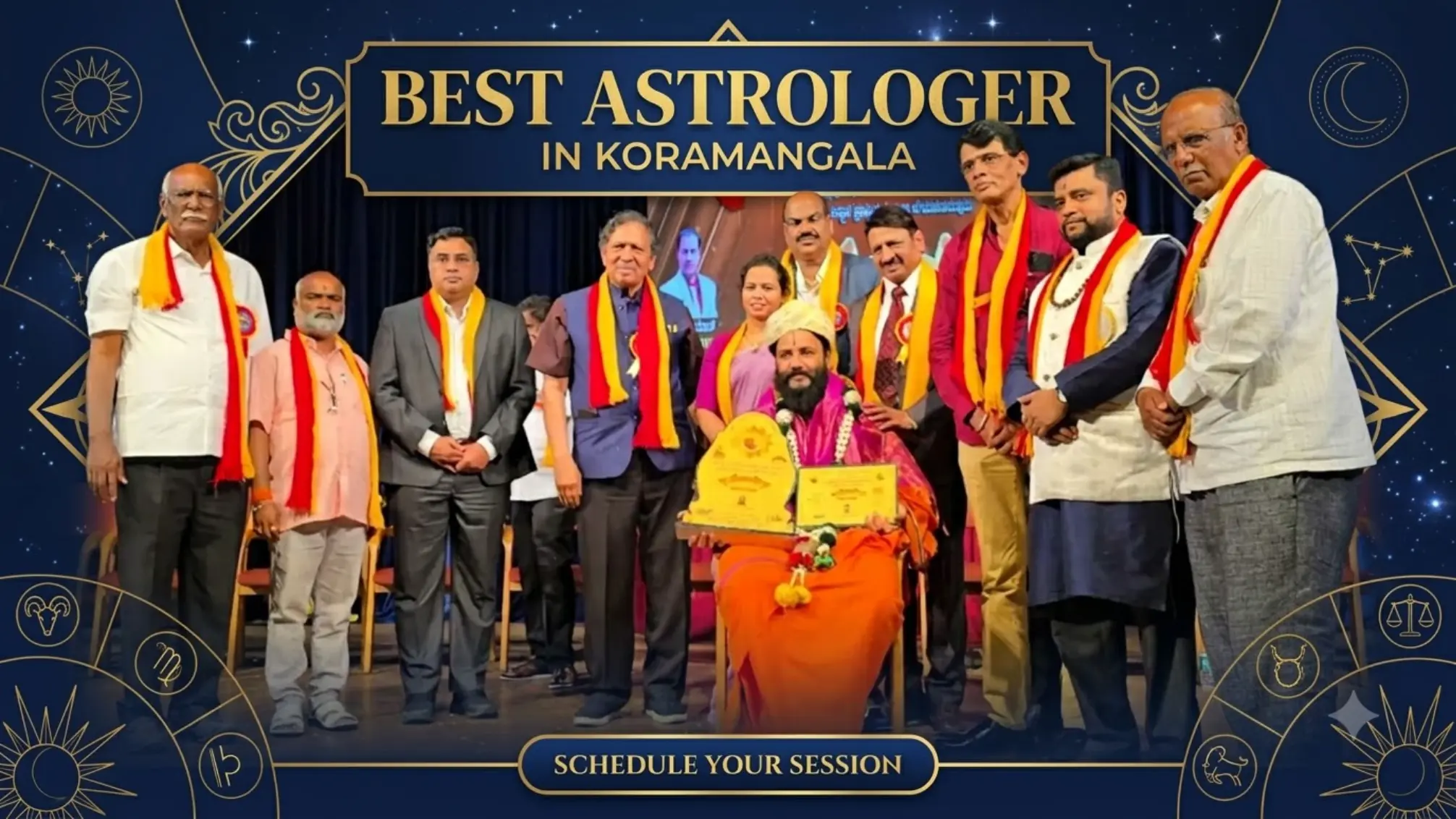 Best astrologer in Koramangala Bangalore - Pandit DS Acharya Sidhanti consultation