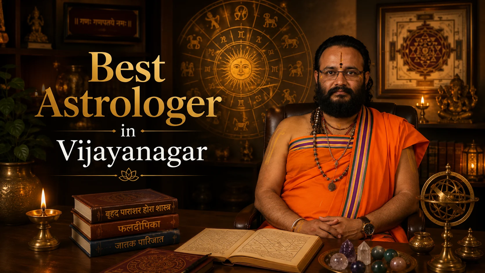 Best astrologer in Vijayanagar Bangalore - Pandit DS Acharya Sidhanti consultation