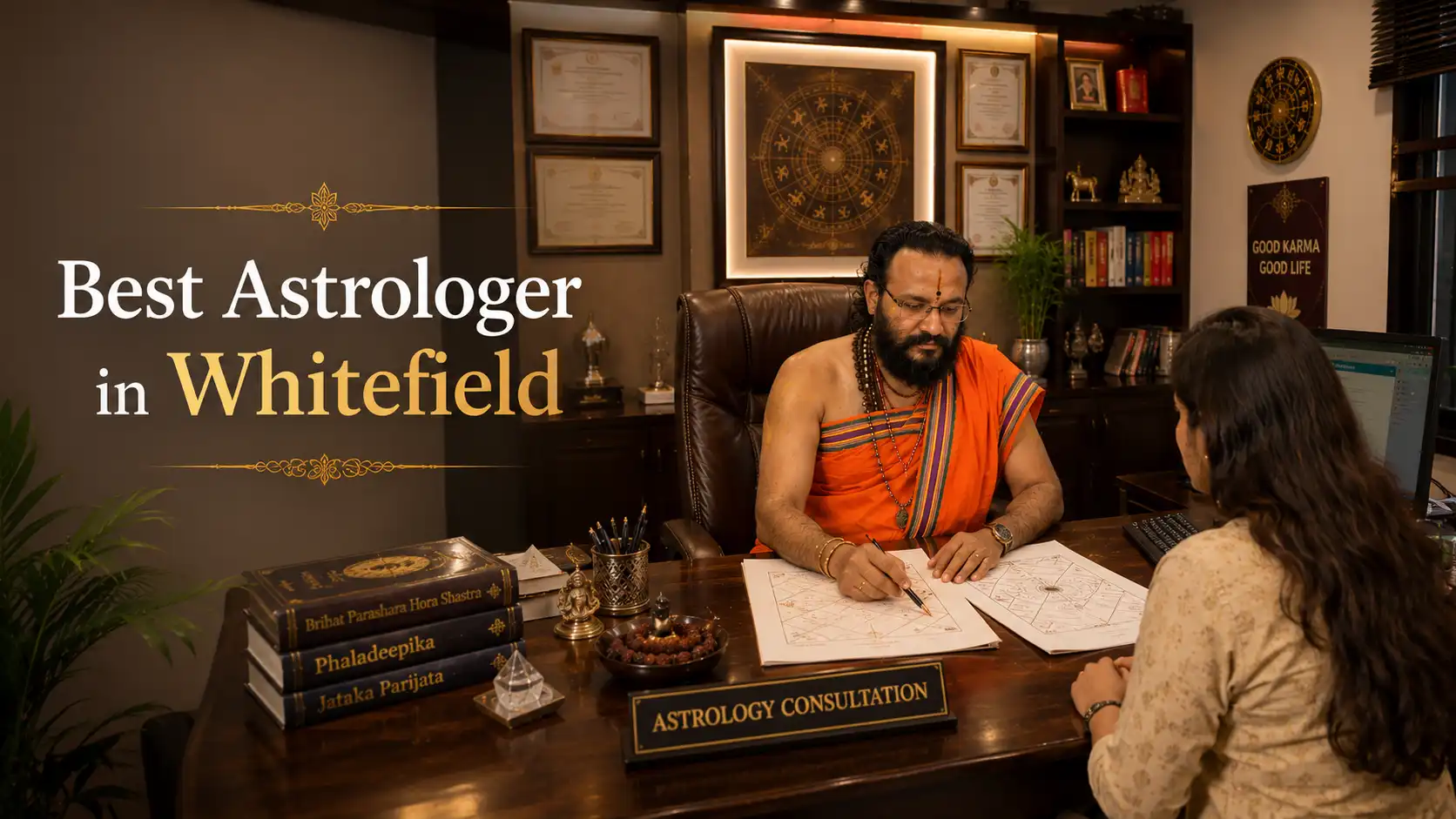 Best astrologer in Whitefield Bangalore - Pandit DS Acharya Sidhanti consultation