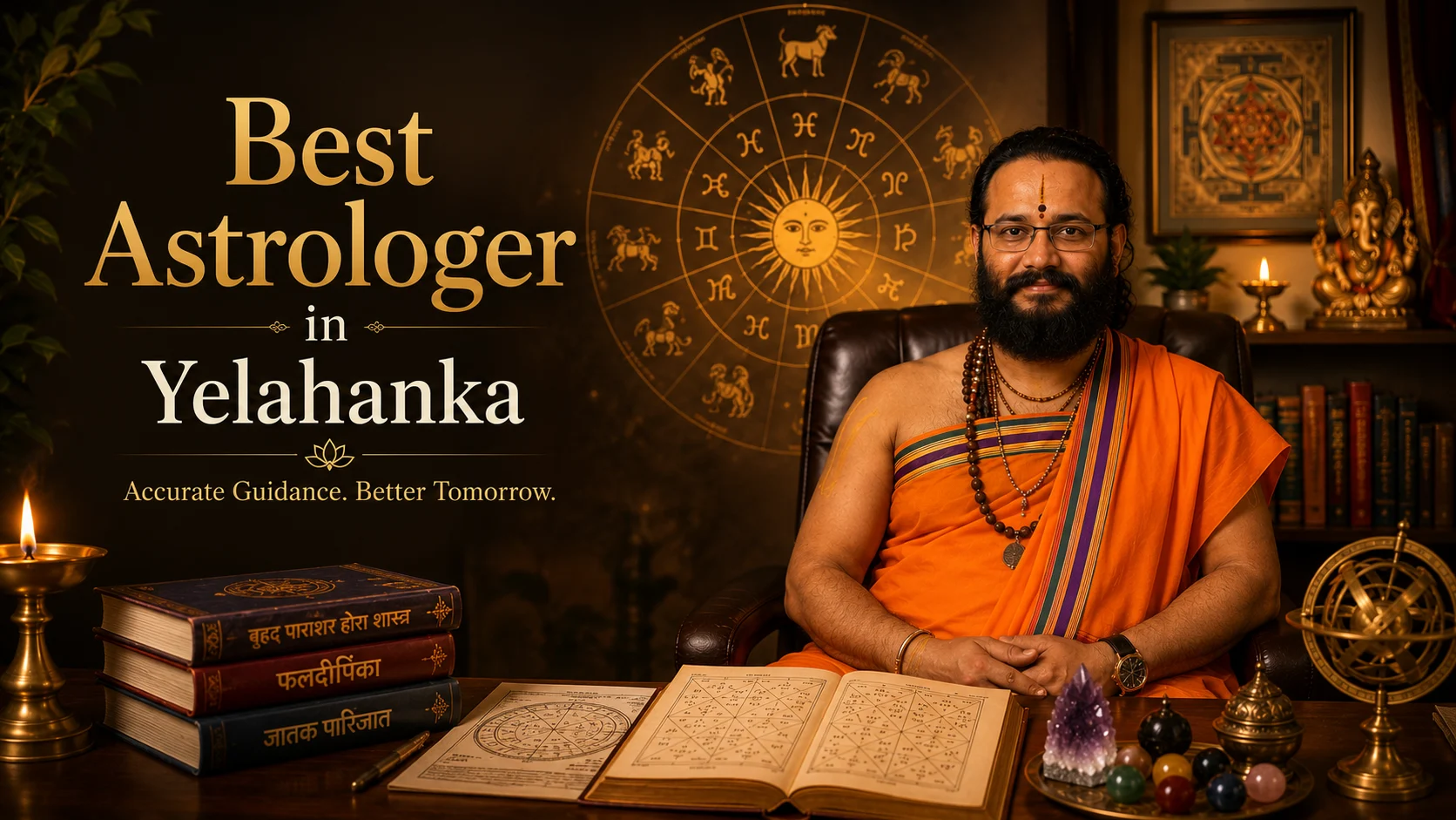 Best astrologer in Yelahanka Bangalore - Pandit DS Acharya Sidhanti consultation