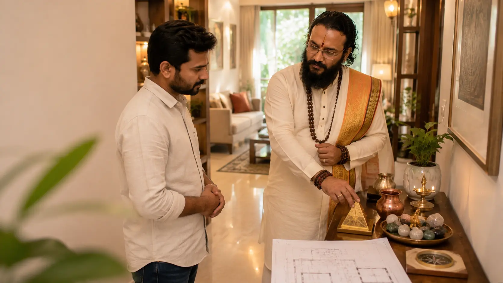Directional correction tips and remedies recommended during a Vastu Shastra consultation for a Bangalore home